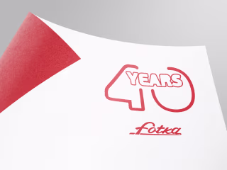 Fotka | 40 Years Logo