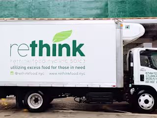 Brand collateral for food waste non-profit in NYC