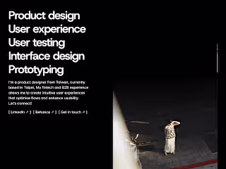 Fuchsia | UX designer portfolio web