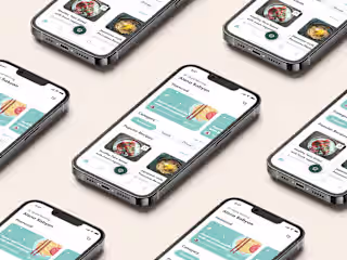 RECEIPE APP UI DESIGN