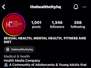 Managed Health City Online Instagram Page