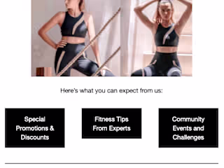 Engaging Email Marketing Campaign for CoreNation Activewear