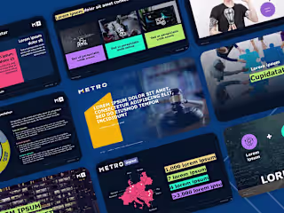 Presentation Design for Metro.digital