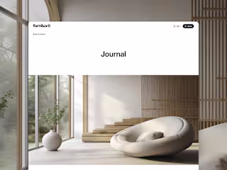 Furnilux - Furniture Landing Page [Journal]