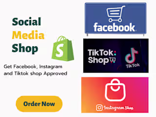  TikTok shop, Instagram and Facebook shop for your store