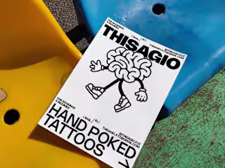 Brand Identity for Thisagio Hand Poked Tattoos