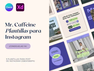 Mr Caffeine | Instagram Feed Templates