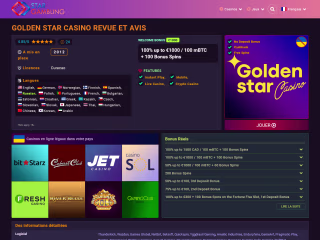 Développement de l'UX Design pour le Casino en Ligne Golden Star