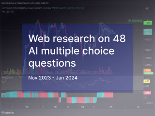 Web research on 48 AI multiple choice questions