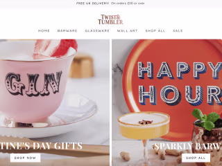Vintage Inspired Home Barware Brand Development & Launch