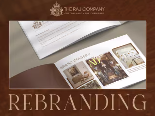 Heritage Renewed: The Raj Company's Logo Revitalization