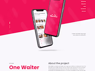 Digital menu app concept | UI/UX Case Study 