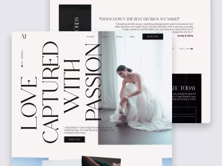 Photographer Portfolio Website | Webflow