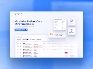 Urgent IQ - Webflow Design and Development
