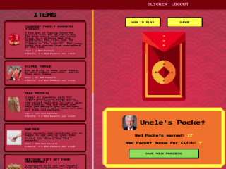 Red Packet Clicker - Web Game