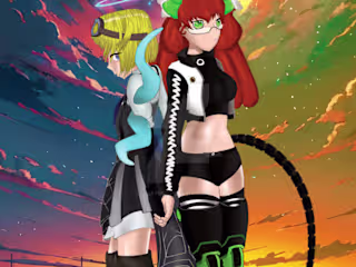 Siblings Commission Art  by AsunaYuki3212 on DeviantArt