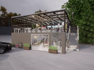 CONTAINER VAN BAR & CAFE RESTAURANT