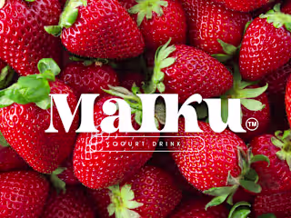 Branding & Graphic Designing For Malku Yogurt Drink