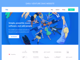 Early Venture SaaS Website and Dashboard 