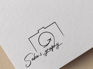 "Sabasgraphy: A Captivating Logo Design for Photography"