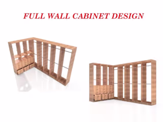 Full Wall Cabinet Plan
