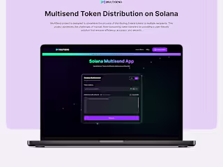 Solana Token Multisender  (Behance)
