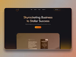 Nouar (Webflow Landing Page)