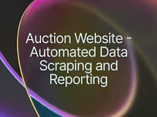 BStock Winning Bids Scraping & Report System