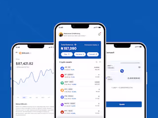 Crypto spending app