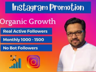I will do instagram marketing or promotion for fast organic ins…