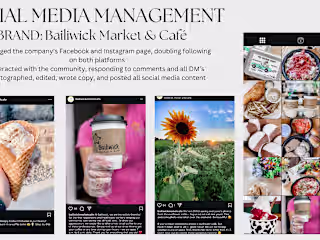 Social Media & Community Manager for Restaurant and Marketplace