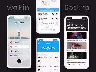 Walkin App User | Zeplin Scene