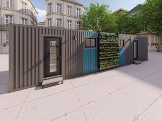 Urban Homeless Temporary Housing Proposal Design :: Behance