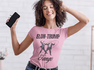 Elon Trump Tango Meme Trend Based T Shirt Design
