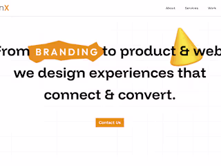 DesignX website