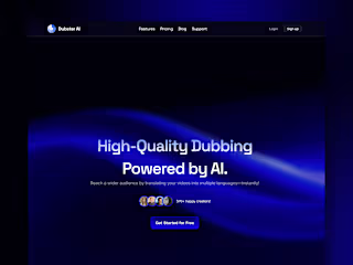 Dubster AI - Framer Website Design & Development
