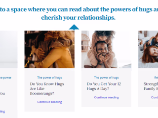 Blog posts for Huggers
