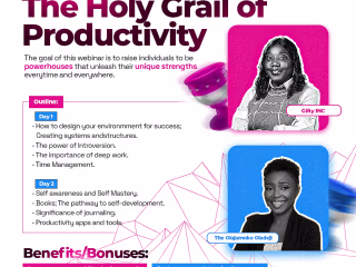 THE HOLY GRAIL OF PRODUCTIVITY
