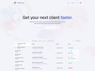 LeadRadar: Web Design & Development
