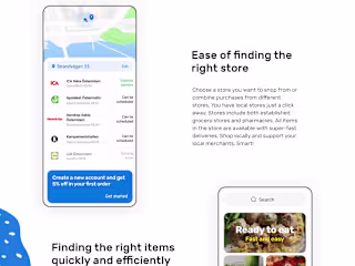 Designed the UI/UX for a fast-growing eGrocery app in Sweden