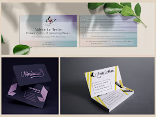 Creation of business card