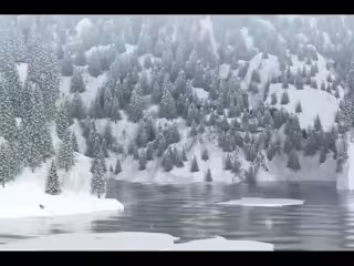 CGI Snow Mountains