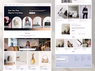 Ecommerce website design
