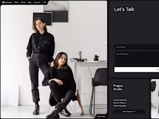 Modern SaaS Website & Dashboard