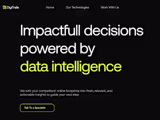 Digitrails Web Redesign Consultation