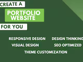 I'll Create a portfolio website for you.