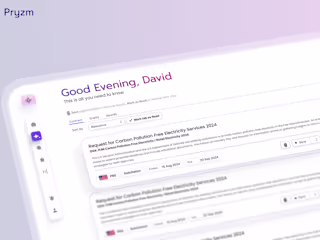 Web Product Redesign for Pryzm