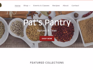 Pat’s Pantry, Spices & Teas