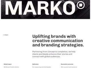 Marko - One Page Website Template