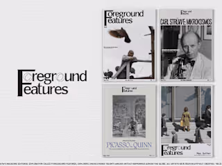 Editorial Design Series, Foreground Features